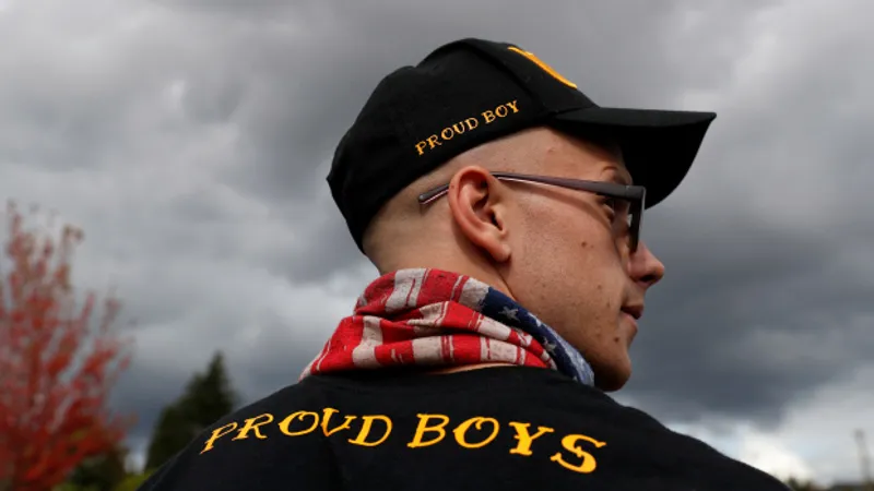 Membru al Proud Boys/FOTO: Reuters