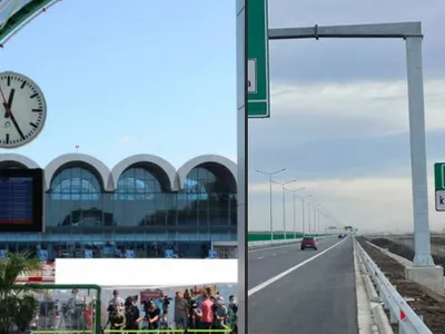 Drum de legătură între Aeroportul Otopeni și A0 - Foto: Facebook / Irinel Ionel Scriosteanu (Imagine cu rol ilustrativ)