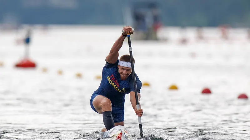 Cătălin Chirilă a obținut o medalie de aur și una de bronz la actuala ediție a Campionatelor Mondiale de Kaiac-Canoe - Foto: Profimedia Images