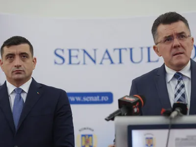 George Simion și Dungaciu - Foto: INQUAM PHOTOS / Călin George