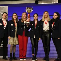 Echipa feminină a României a câștigat medalia de argint la Cupa Cluburilor Europene. / Foto: FR Șah