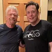 Elon Musk și Richard Branson Foto: Twitter