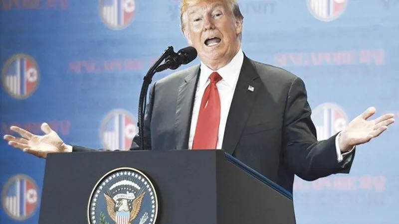Președintele SUA, Donald Trump/Foto: Getty