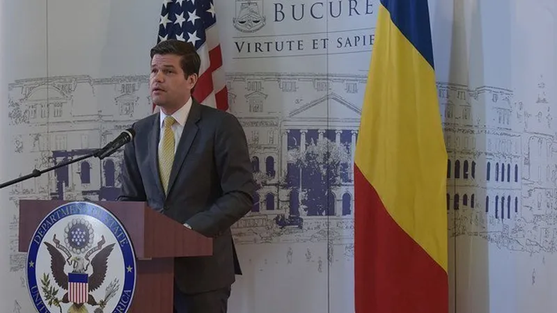 Wess Mitchell, la Universitatea din București
