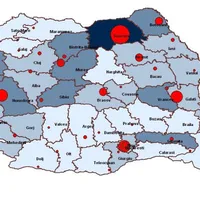 Distribuția cazurilor și mortalitatea. Sursa: INSP