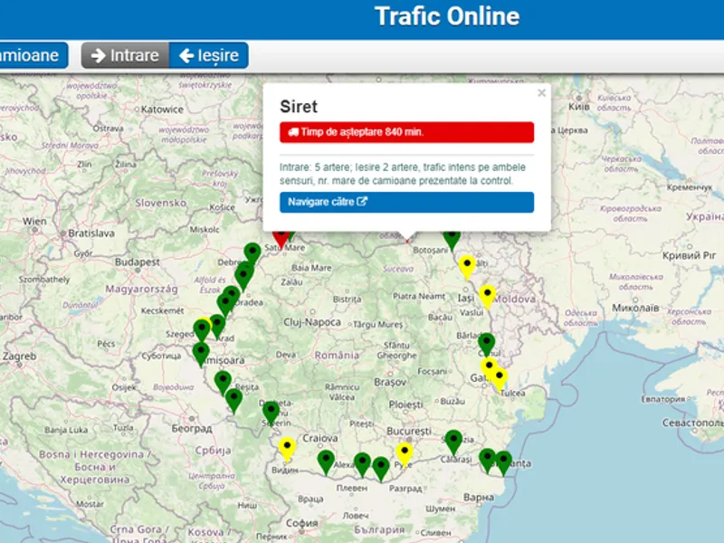 Peste 12 ore de asteptare la PF Siret / FOTO: news.ro