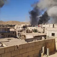 36 de morți și peste 50 de răniți într-un raid israelian lângă un sit greco-roman din Siria - Foto: X/ @Intel_Slava - Captura foto