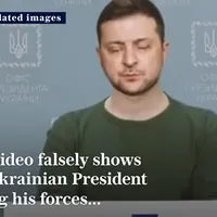 Acesta este un exemplu de deepfake cu Zelenski folosti de Rusia Foto: captură Youtube