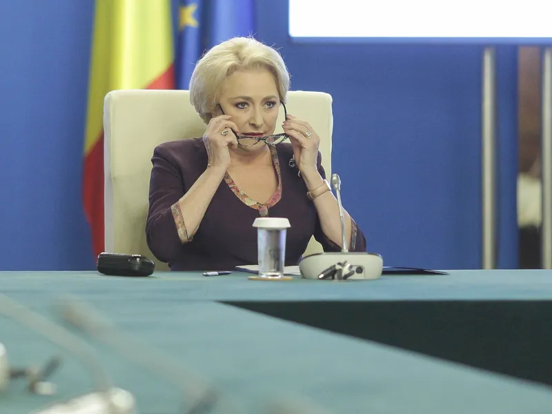 Viorica Dăncilă a făcut o nouă gafă. Foto Inquam Photos/Octav Ganea