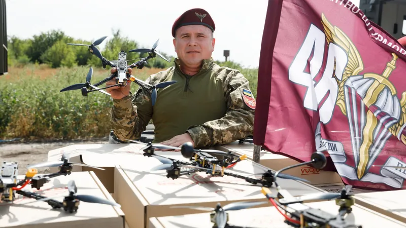 Ucraina a fabricat anul asta 1.000.000 de drone FPV. Toate sunt trimise împotriva trupelor lui Putin - Foto: Profimedia images - Caracter ilustrativ