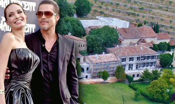 Angelina Jolie și Brad Pitt, nou motiv de ceartă: Castelul din Franța, unde s-au căsătorit/FOTO: dailyexpress