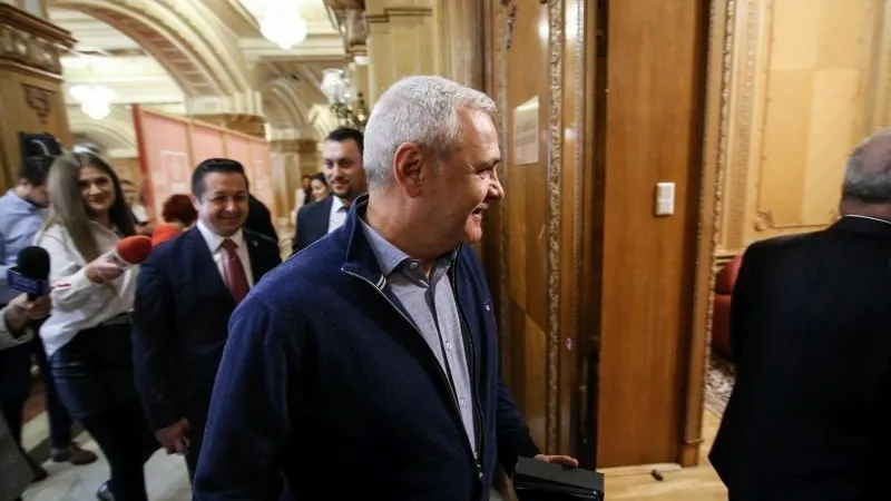 Liviu Dragnea s-a răstit din nou la jurnaliști. Foto Inquam Photos/George Călin