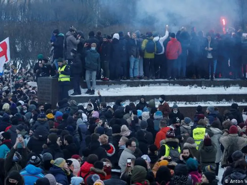 Proteste la Sankt Petersburg