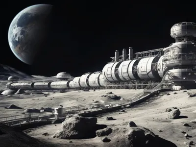 Oraș pe lună - Foto: Profimedia images - Caracter ilustrativ