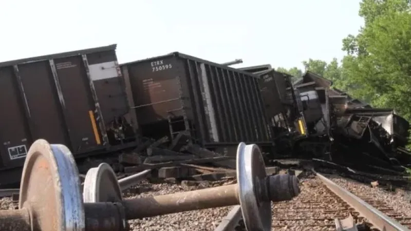 Criza pe calea ferată spre Constanţa. Circulaţia se face pe un fir. A fost accident. Deraiere - Foto: Replica Online (imagine cu caracter ilustrativ)