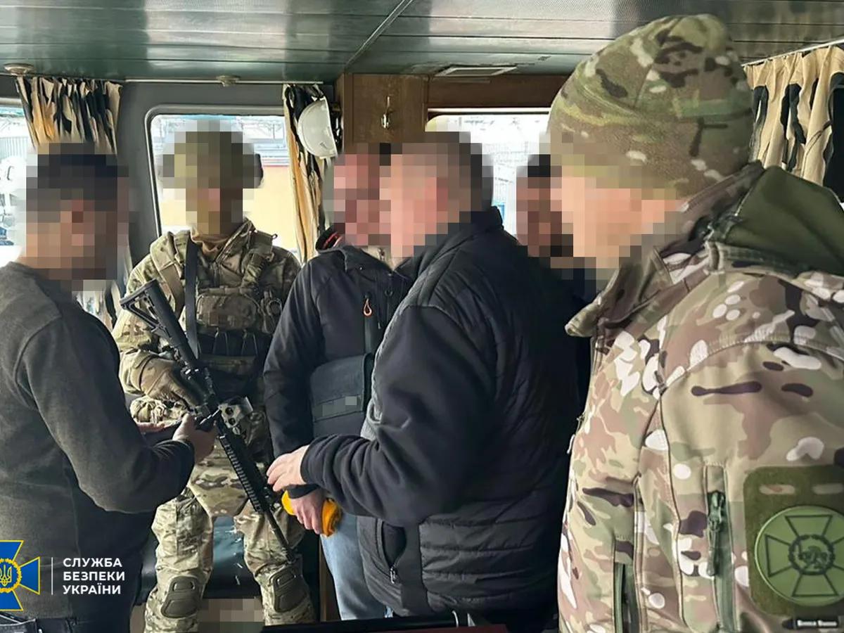 Autoritățile au reținut și arestat o navă străină care făcea parte din „flota din umbră” a Rusiei - Foto: SSU