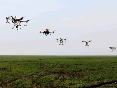 Cum arată roiurile de drone ale Chinei dotate cu „creier uman” - Foto: Profimedia Images