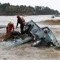 Inundații în Grecia- Foto: Greek News
