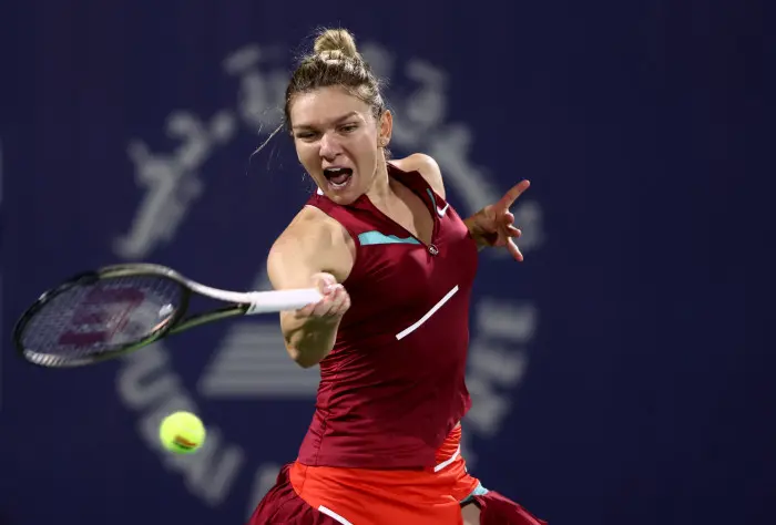 Simona Halep s-a calificat în semifinalele turneului de la Dubai. / Foto: digisport.ro