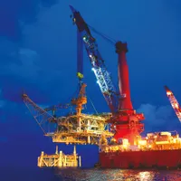 Platformă maritimă Foto: Facebook Exxon
