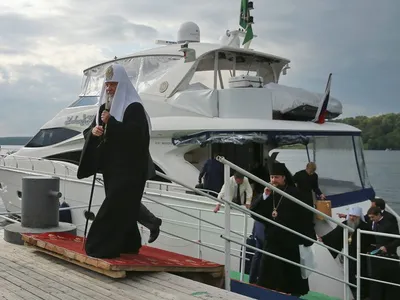 Patriarhul Kirill are la dispoziție un yacht de 5 milioane de dolari Foto: openrussia.com