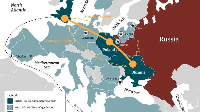 Trulaterala Ucraina, Polonia, Regatul Unit/foto: globalnw