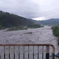 Cod portocaliu de inundații pe Crișul Alb și avertizare de cod galben de inundații pe râuri/FOTO: Facebook/IGSU
