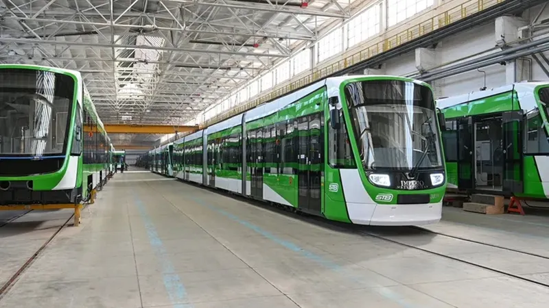Afacere? STB a făcut un „tramvai conservă”, fără AC, cu 1,36 milioane €. Un Imperio, 1,7 milioane € -  Foto: Facebook/Astra Vagoane Călători S.A.