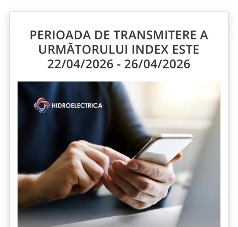 Index Hidroelectrica - Foto: Facebook