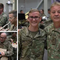 Legendara Divizie 101 Americană și Armata Română sărbătoresc Crăciunul împreună cu bucate românești - FOTO: army.mil