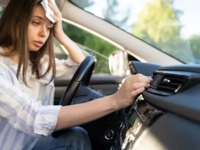 Aerul condiționat a devenit indispensabil la volan - Foto: magnific.com (Imagine cu rol ilustrativ)
