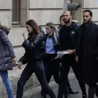 Frații Tate și cele două complice românce rămân în arest Foto: INQUAM Photos/Octav Ganea