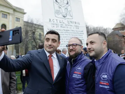 AUR a rămas fără candidat la Sectorul 2. Deși a dat bani, Tinu nu s-a mai înțeles cu Simion - Foto: INQUAM PHOTOS / George Călin