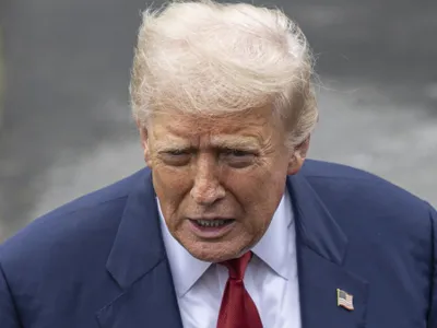 Donald Trump pleacă de la Casa Albă, pentru un week-end la Bedminster - Foto: Profimedia Images