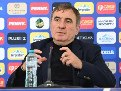 Selecţionerul Gheorghe Hagi - Foto: Profimedia Images