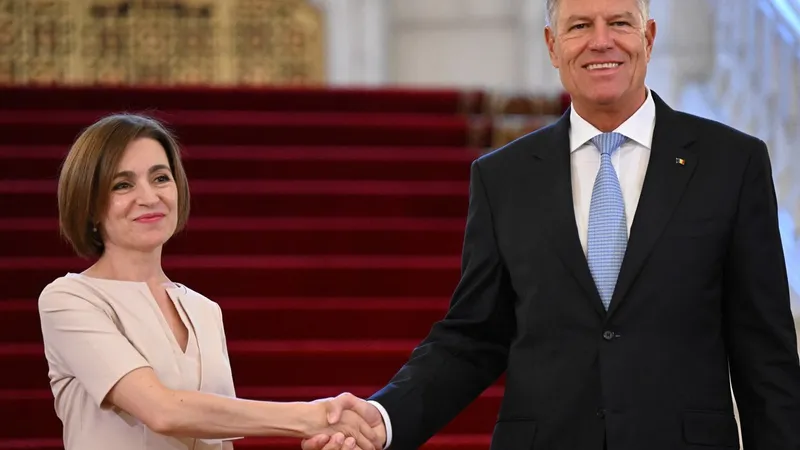 Maia Sandu efectuează, marţi, o vizită în România. Va fi primită de Klaus Iohannis la Cotroceni - FOTO: Profimedia