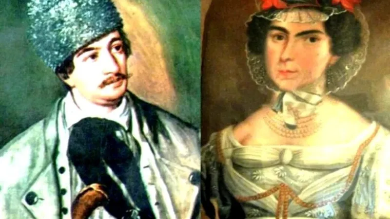 Avram Iancu și Johanna - Foto: Colaj