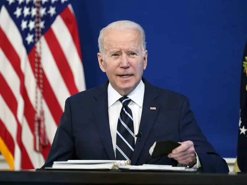 Joe Biden crede că Putin va „avansa" în Ucraina și avertizează Rusia că va suporta costuri enorme/FOTO: NYPost.com