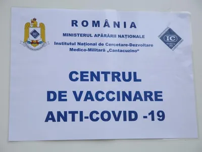 Centre de vaccinare anti-COVID/FOTO: Ministerul Apararii Nationale