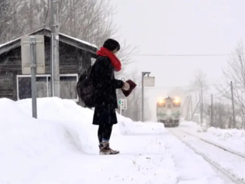 Gară pentru o singură persoană - Foto: captură YouTube