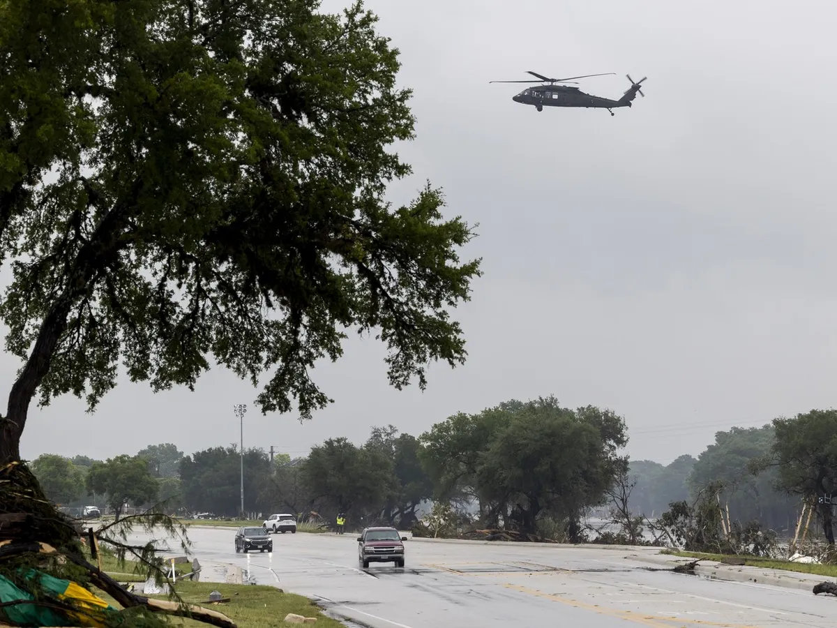 Ploi și viituri catastrofale, în Texas. Cel puţin 13 morţi şi peste 20 de copii dispăruți - Foto: Profimedia Images