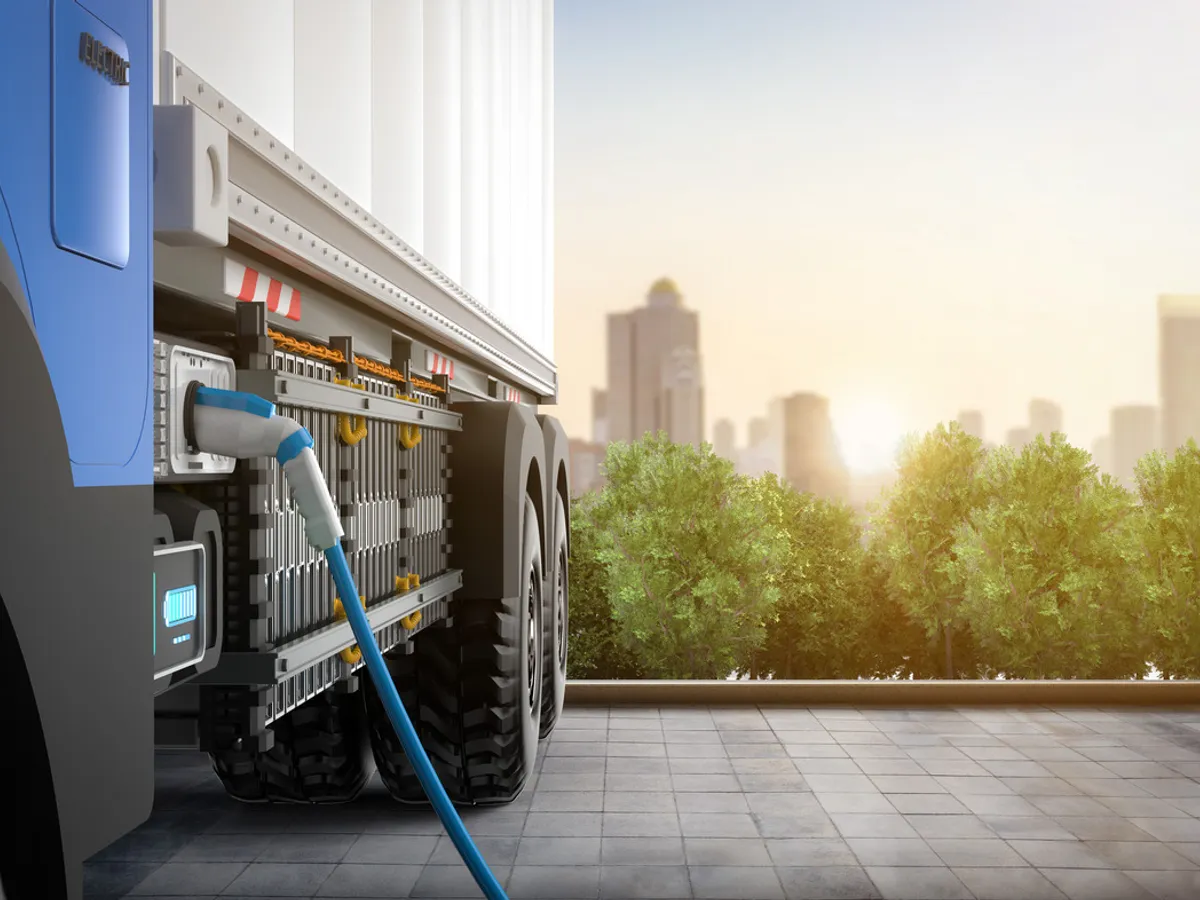 Camion electric - Foto: Freepik (Imagine cu rol ilustrativ)