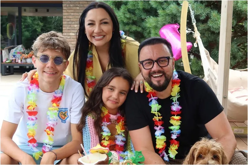 Andra, Eva, David și Cătălin Măruță în vacanță - Foto: Arhiva personala