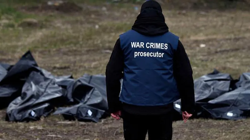 Ucrainenii au identificat 45 de soldaţi ruşi care au comis crime de război. / Foto: telegraphindia.com