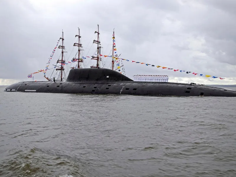 Submarinul Severodvinsk cu propulsie nucleară al Marinei Ruse-Foto: Profimedia Images