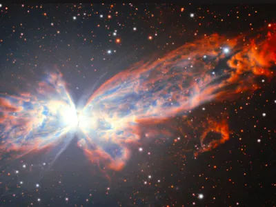 Fluture cosmic Foto: Observatorul Internațional Gemini/NOIRLab/NSF/AURA