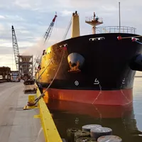În acte, nava comercială Trudy transporta cretă. / Foto: marinetraffic.com