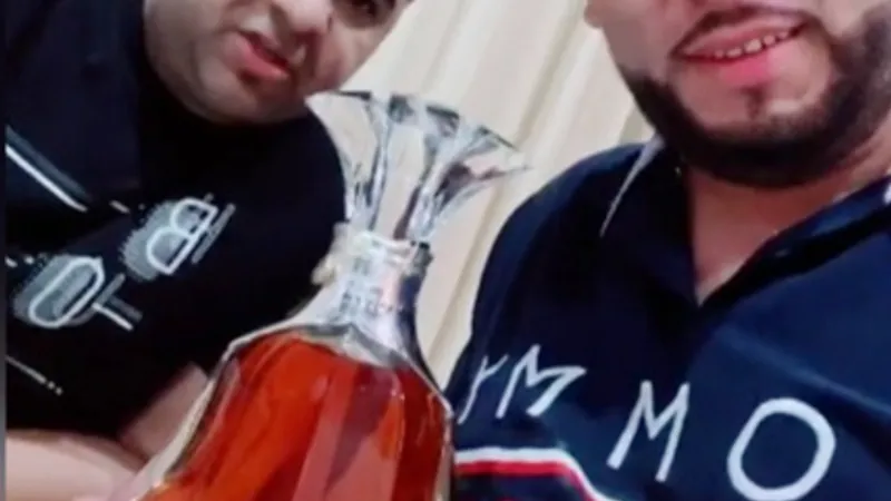 Aly Sadoveanu și Florin Trandafir au băut o sticlă de coniac în seara crimei Foto: captură video