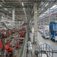 Cea mai mare fabrică Tesla din Europa - Foto: Profimedia Images