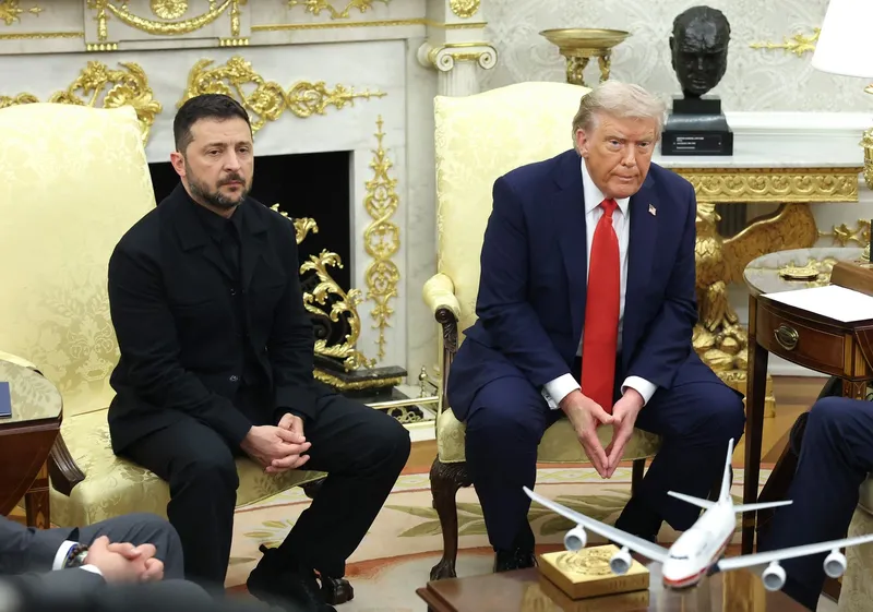Volodimir Zelenski și Donald Trump - Foto: Profimedia images